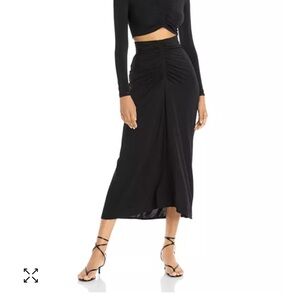 ALC Aureli Midi Skirt Black
